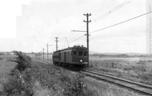 Le train électrique Montreal Southern Counties Railway