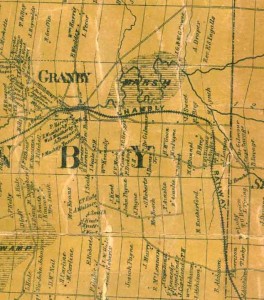 Carte de 1864